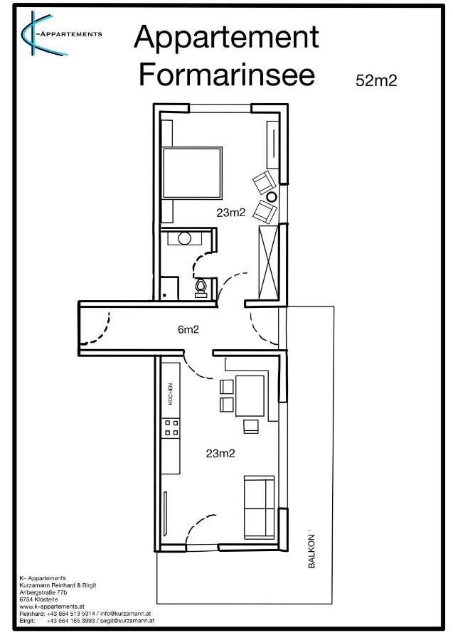 K-Appartements Kloesterle Kültér fotó